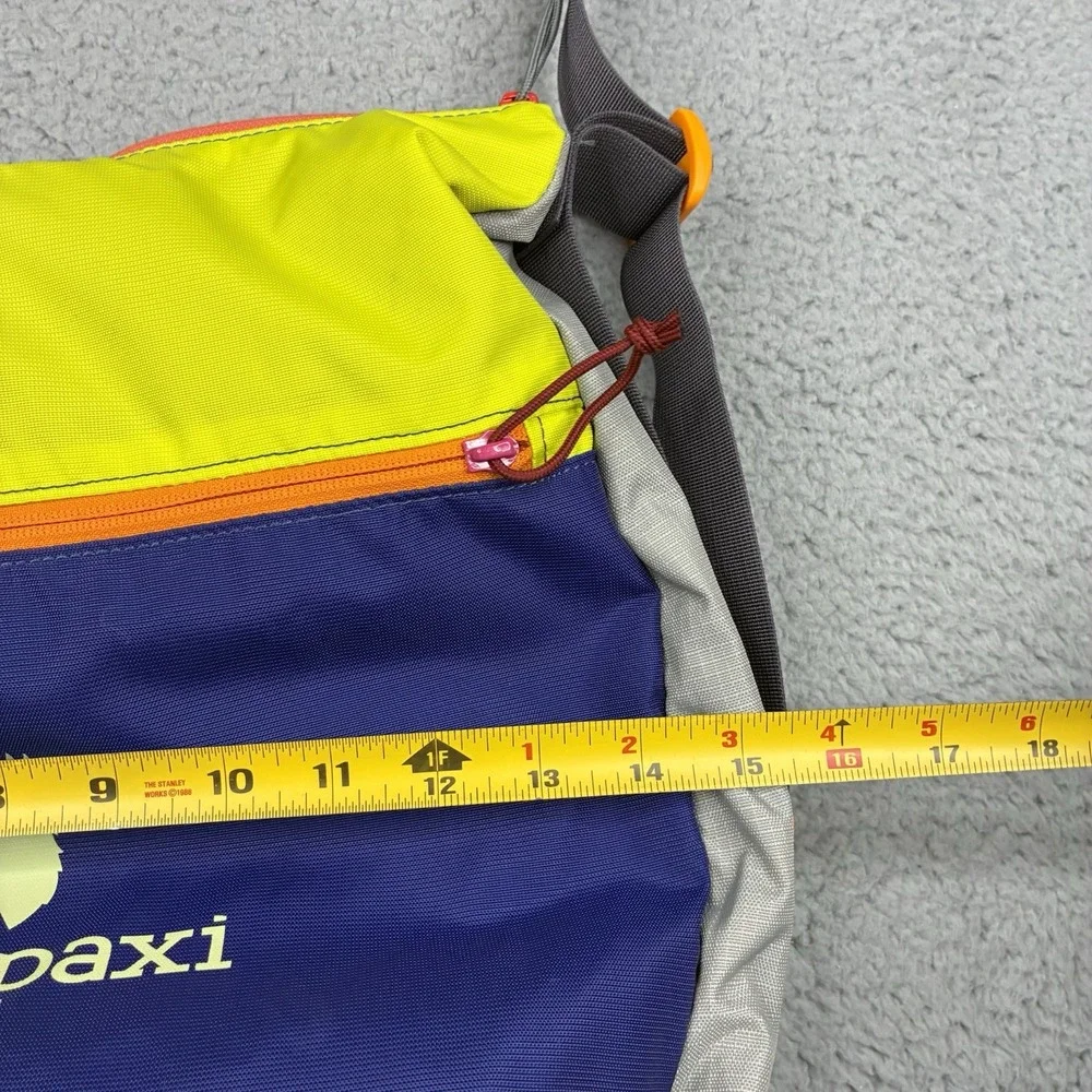 Cotopaxi Taal Convertible Tote Backpack 16L Del Dia Multicolor Crossbody Bag